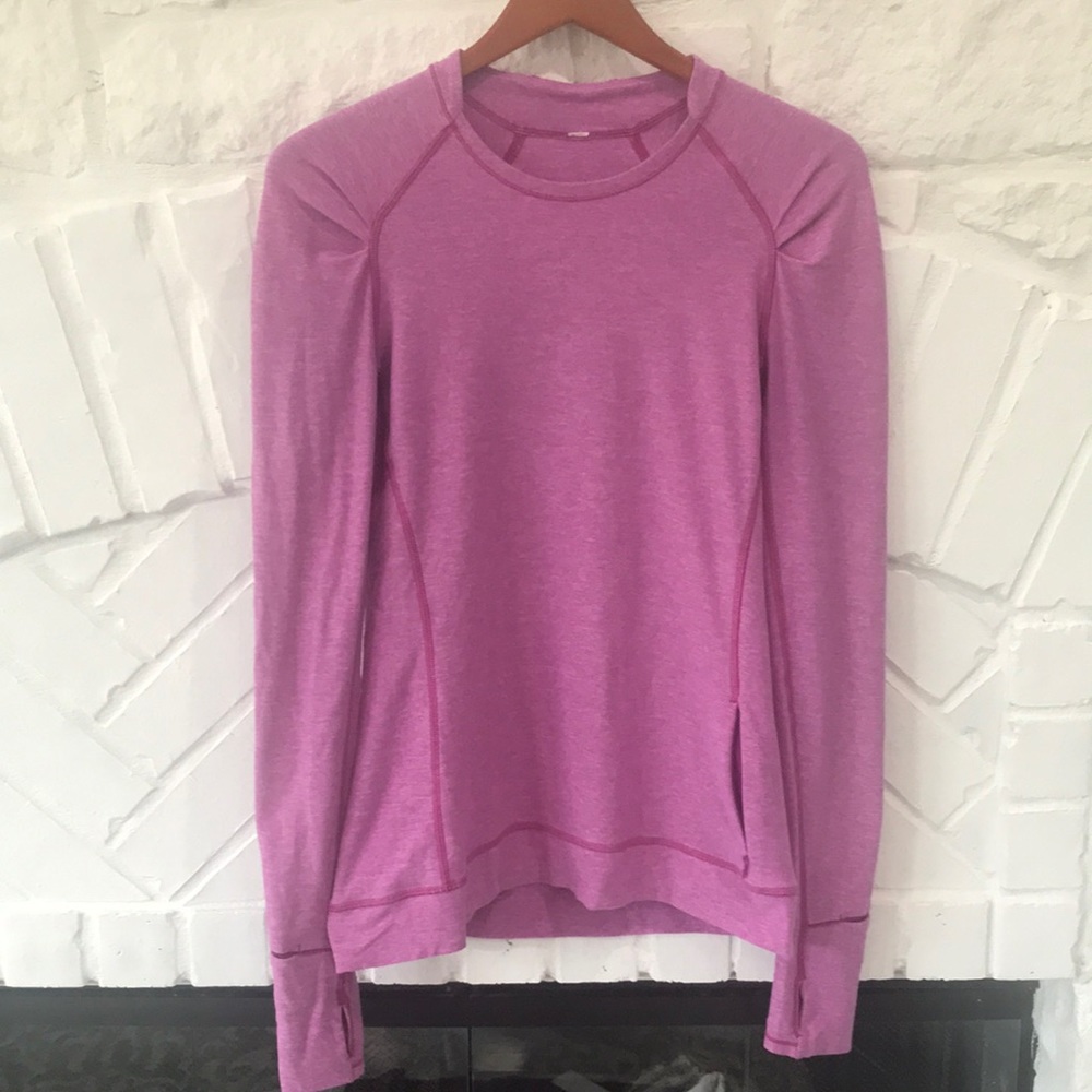 Lululemon pink pullover
